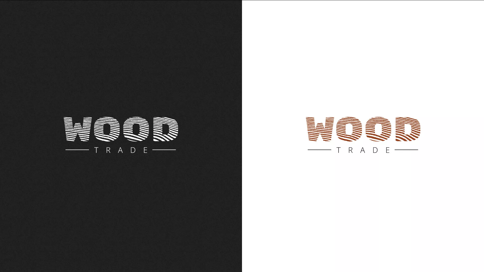 Разработка логотипа для компании «Wood Trade» в Аше