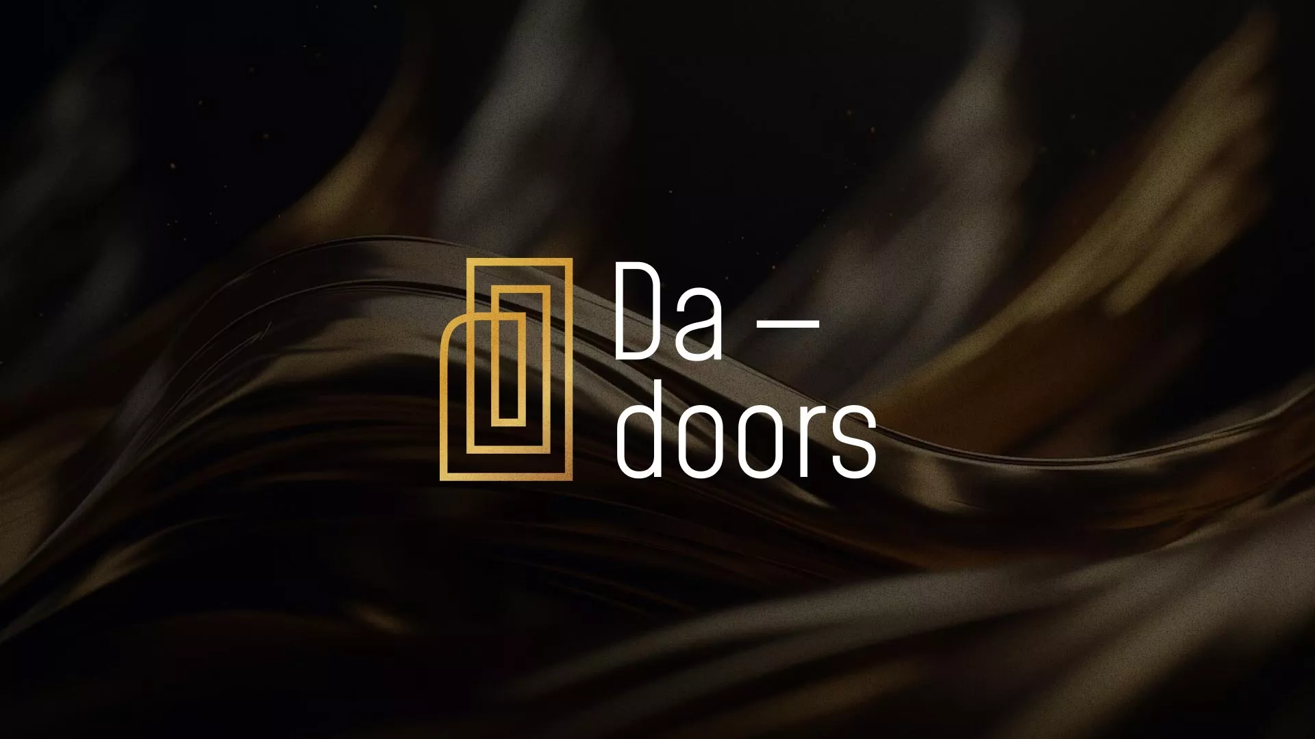 Разработка логотипа для компании «DA-DOORS» в Аше